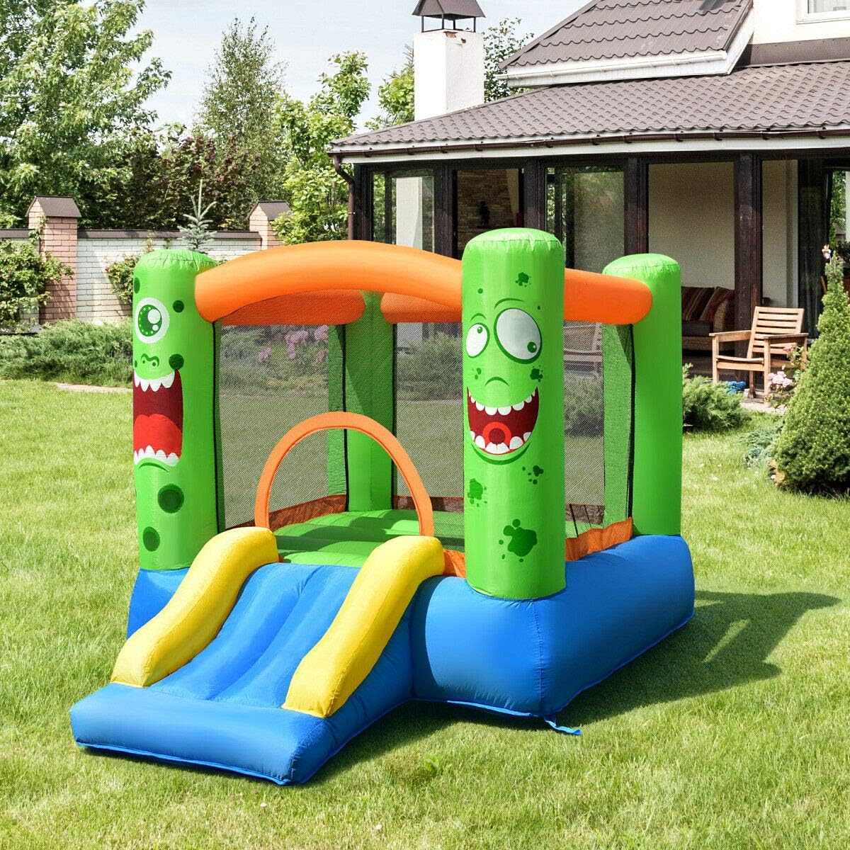 Kids Inflatable Bouncy Castle  - Kids Outdoor Zone avaliação e preço
