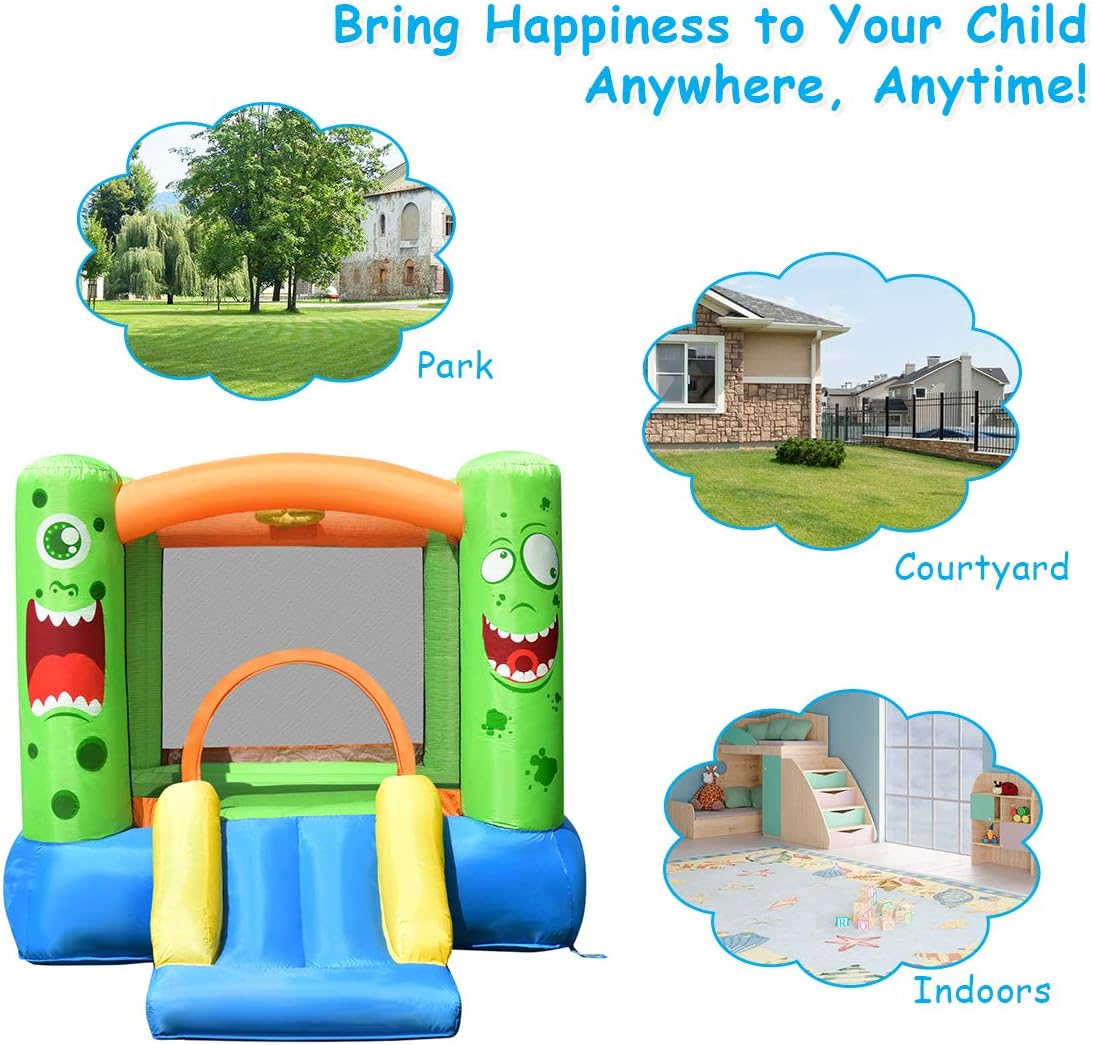 Kids Inflatable Bouncy Castle  - Kids Outdoor Zone avaliação e preço
