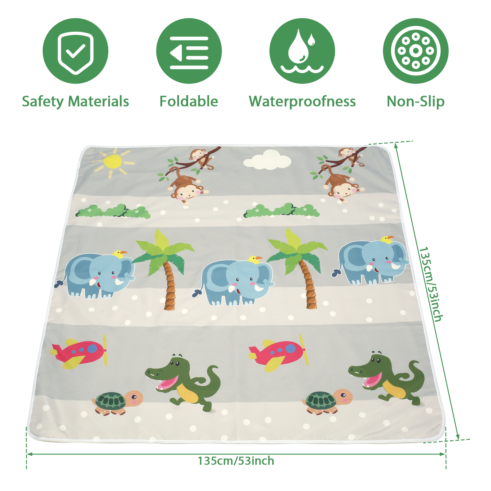 Baby Splat Mat for Under High  - Kids Outdoor Bench avaliação e preço