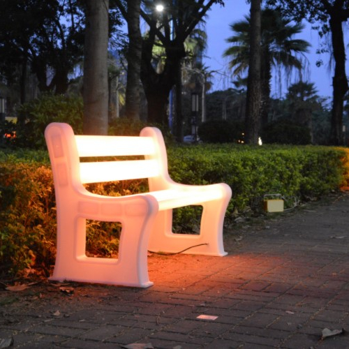 Colorful Outdoor Furniture Glo - Kids Outdoor Bench avaliação e preço