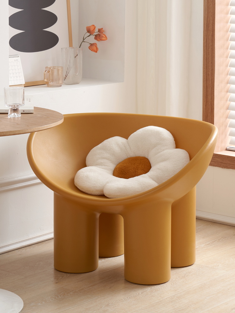 Scandinavian-Style Plastic Ele - Kids Outdoor Lounge Furniture avaliação e preço