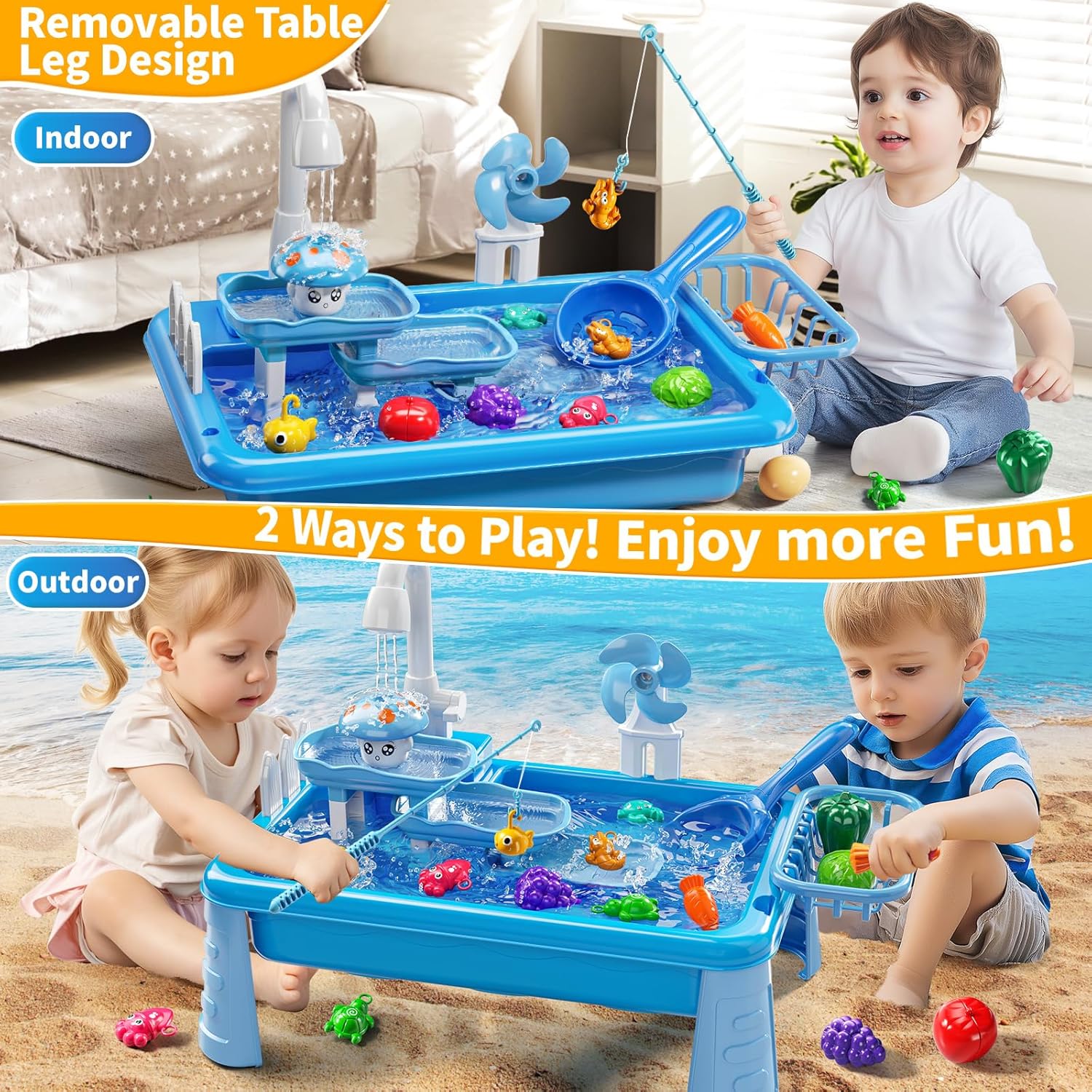 Water Table Play Sink Toy for  - Kids Outdoor Sink avaliação e preço