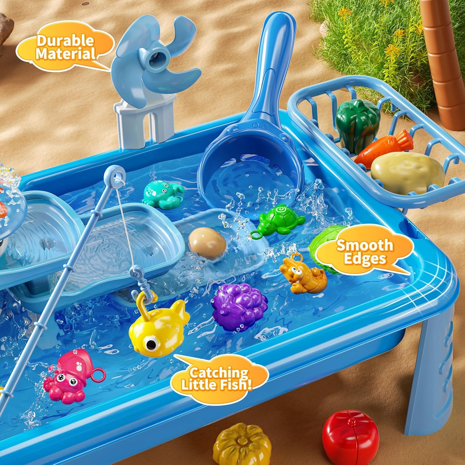Water Table Play Sink Toy for  - Kids Outdoor Sink avaliação e preço