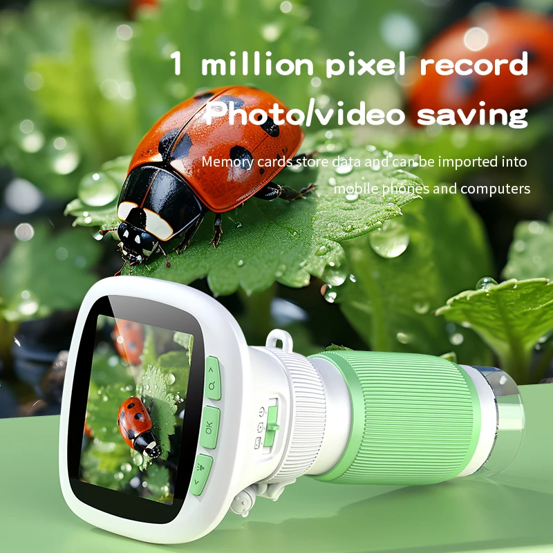 Kids Handheld Microscope with  - Kids Outdoor Microscope avaliação e preço
