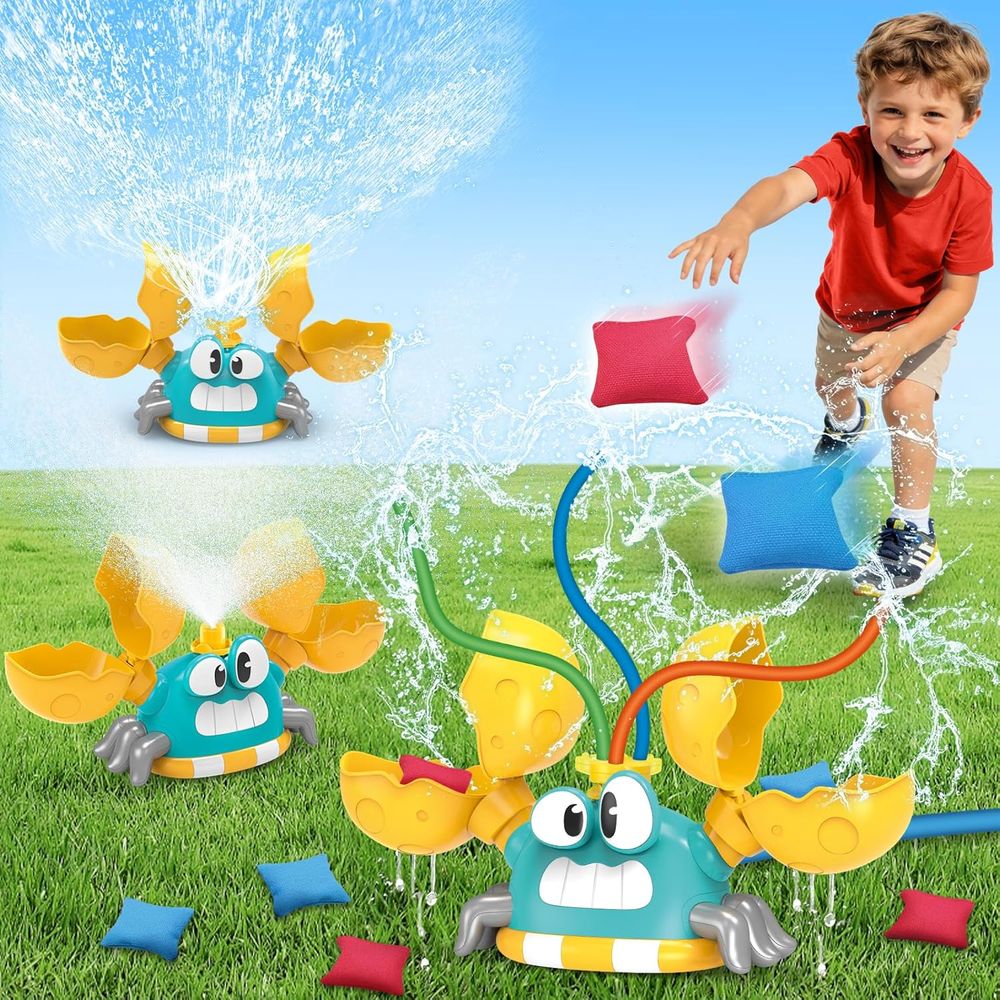4-in-1 Water Sprinkler Crab To - Kids Outdoor Toys B&Q avaliação e preço