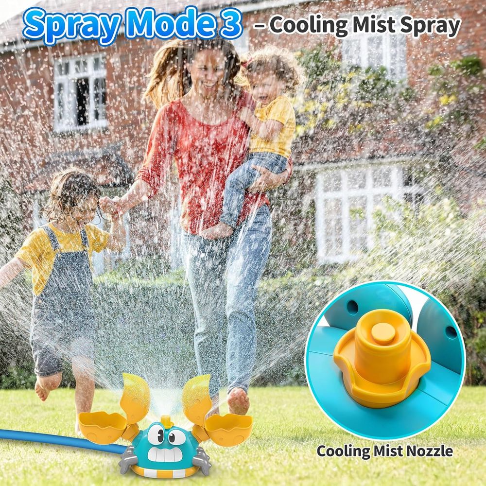 4-in-1 Water Sprinkler Crab To - Kids Outdoor Toys B&Q avaliação e preço