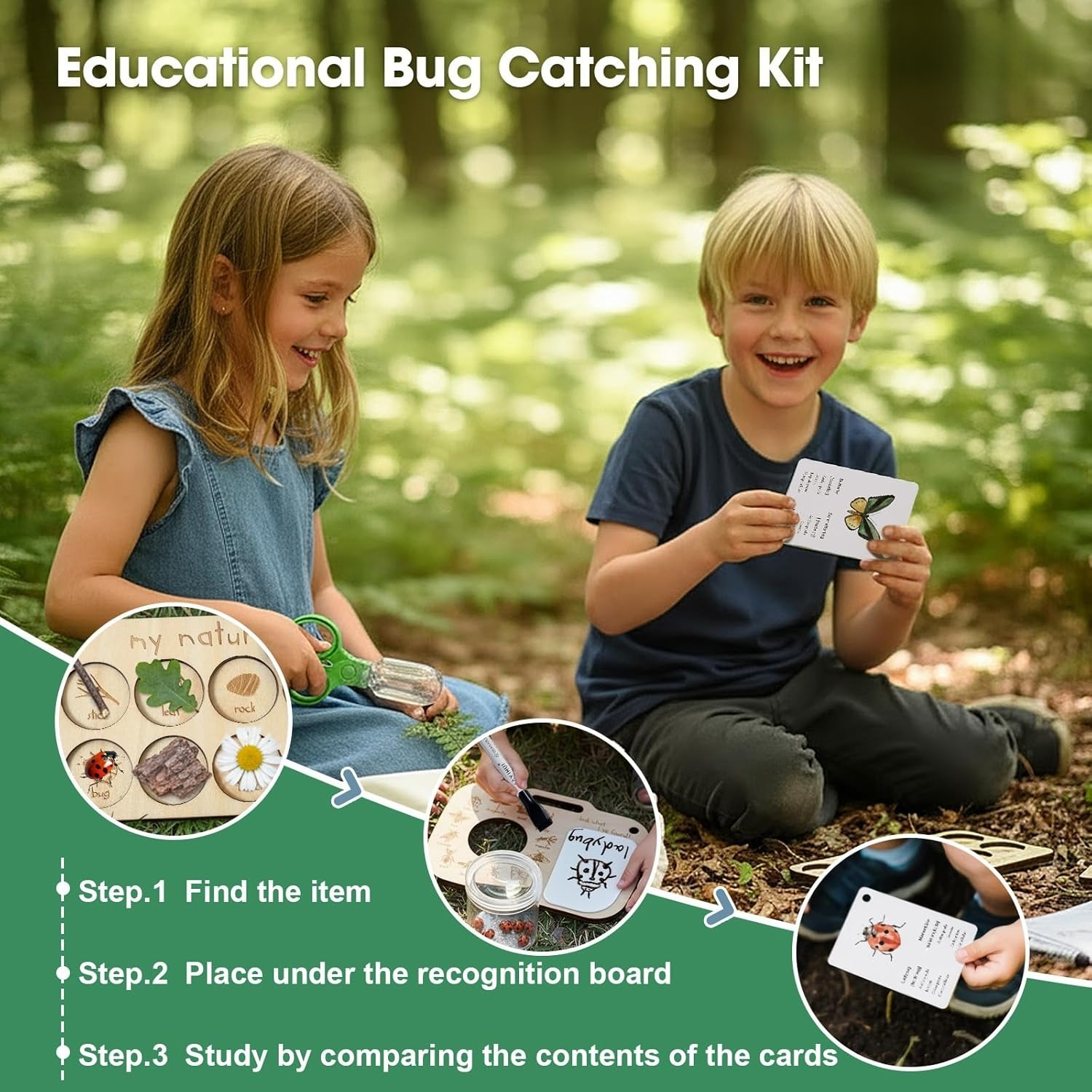 Bug Catcher Kit for Kids with  - Kids Outdoor Adventure Kit avaliação e preço