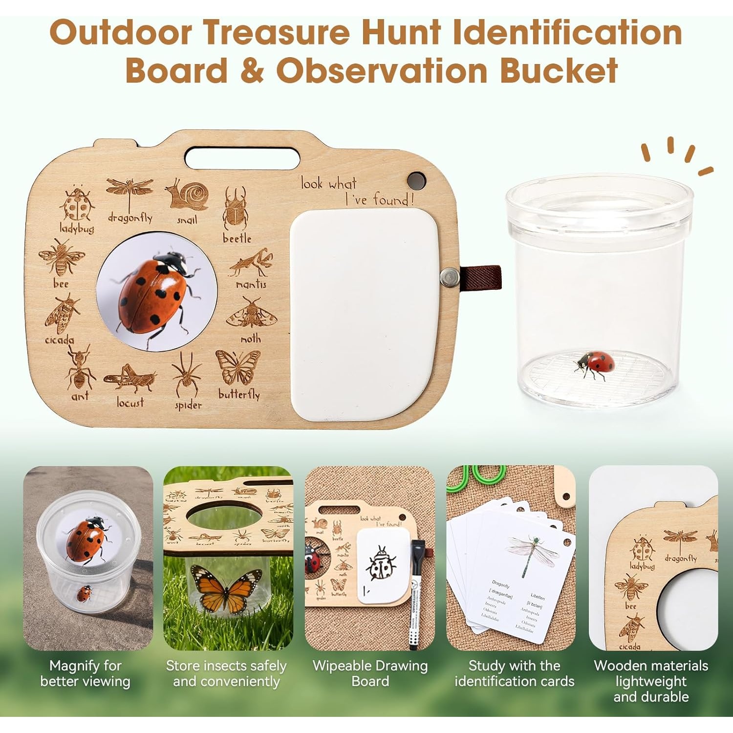 Bug Catcher Kit for Kids with  - Kids Outdoor Adventure Kit avaliação e preço