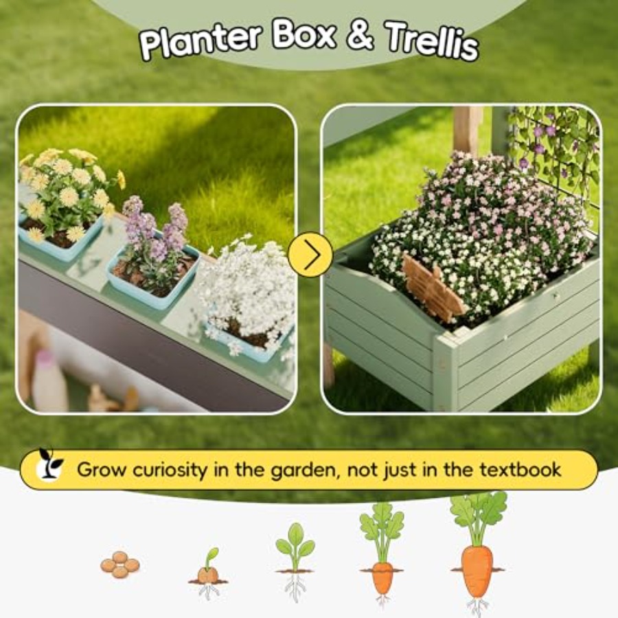 Outdoor kitchen for kids: wood - Kids Outdoor Sink avaliação e preço