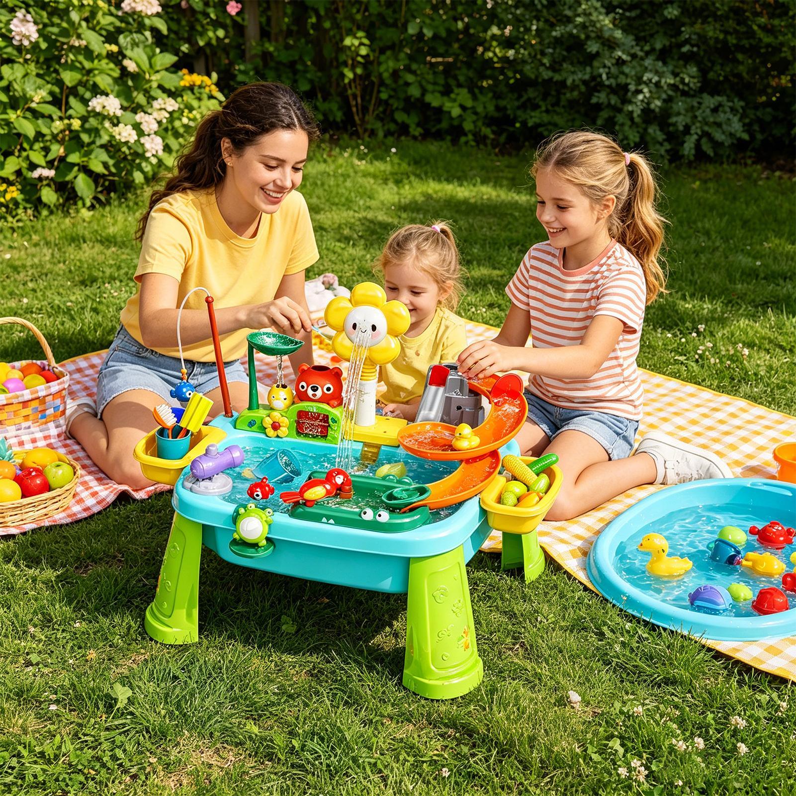 Electric Water Play Table for  - Kids Outdoor Sink avaliação e preço