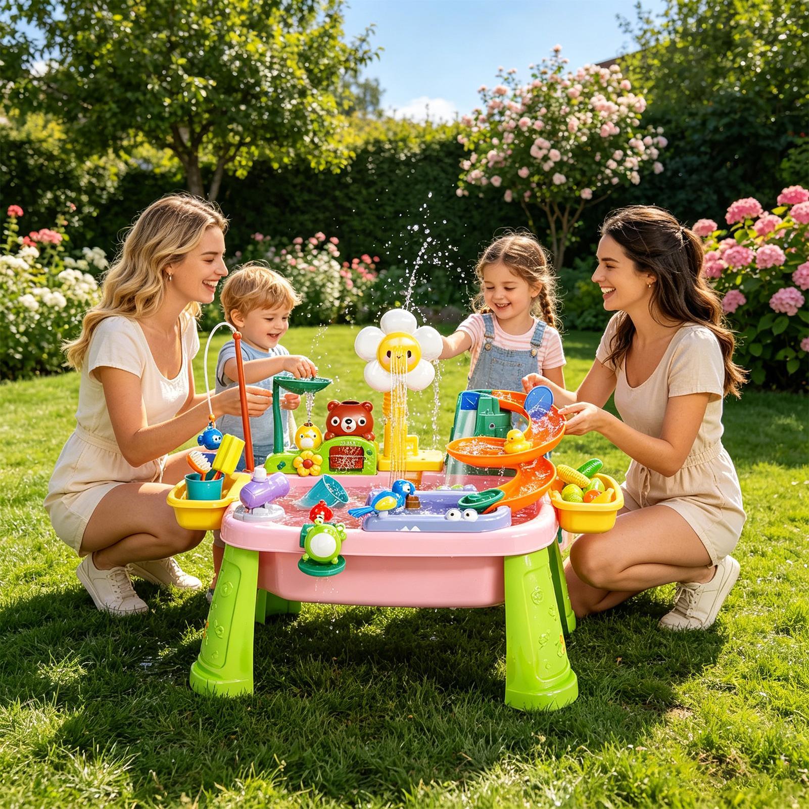 Electric Water Play Table for  - Kids Outdoor Sink avaliação e preço