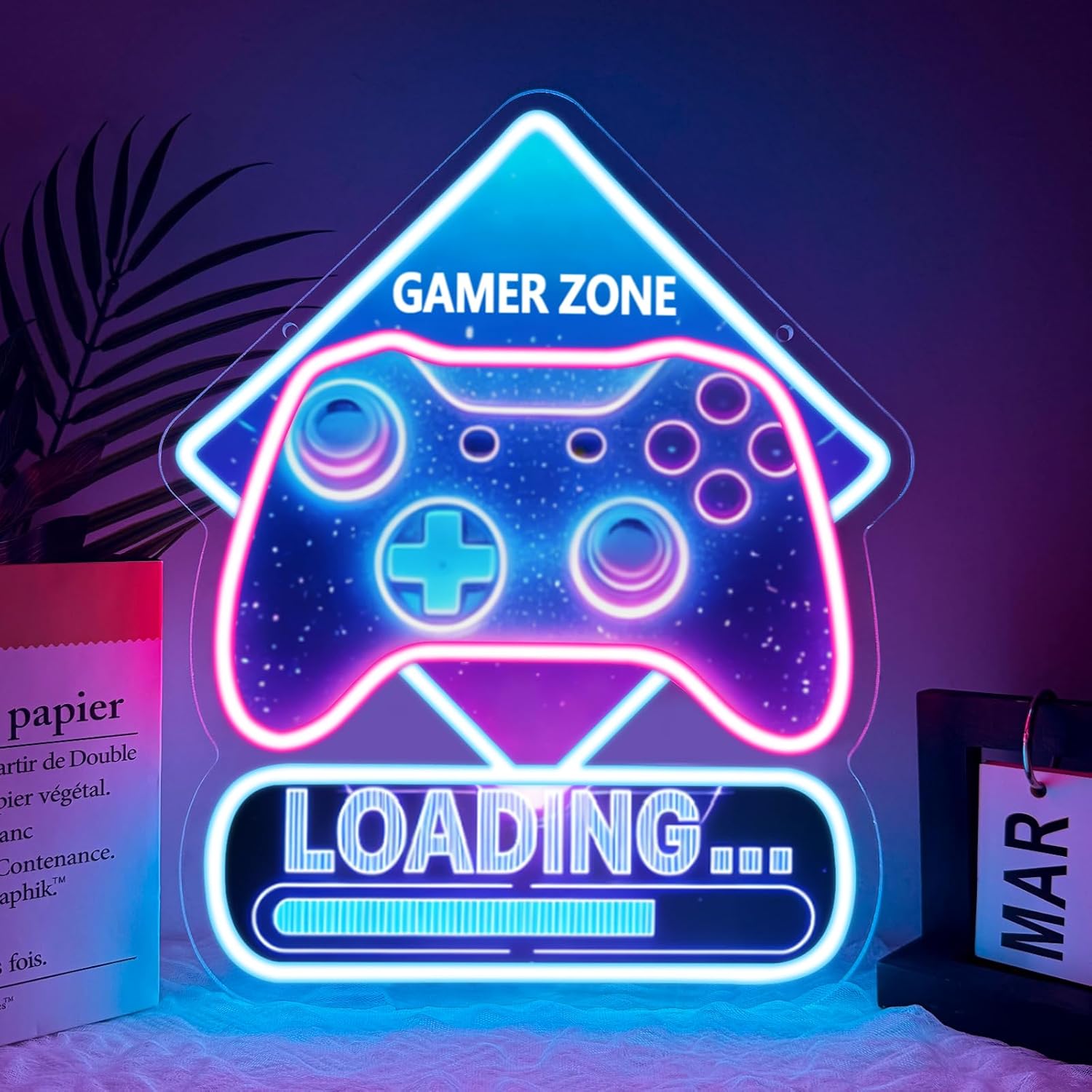 Game Zone Loading Neon Sign Ar - Kids Outdoor Zone avaliação e preço