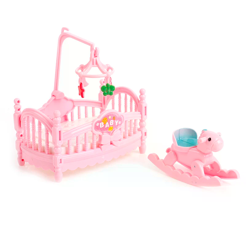 Miniature Crib Wooden Horse Se - Kids Outdoor Table With Umbrella avaliação e preço