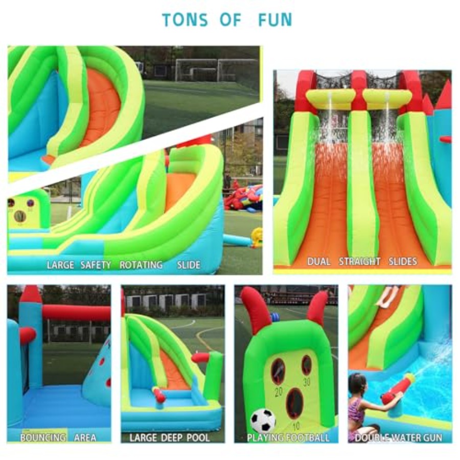 Outdoor inflatable water slide - Kids Outdoor Zone avaliação e preço