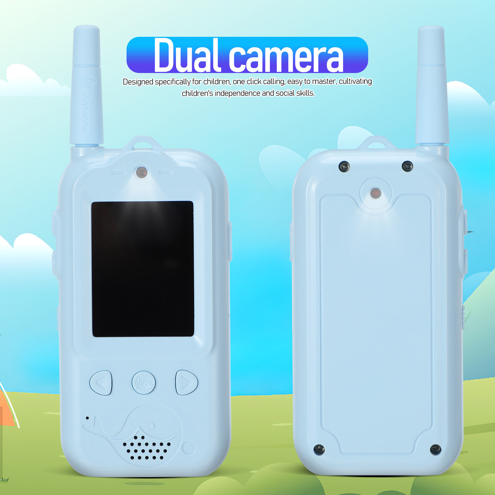 2Pcs Kids Video Walkie Talkies - Kids Outdoor Adventure Kit avaliação e preço