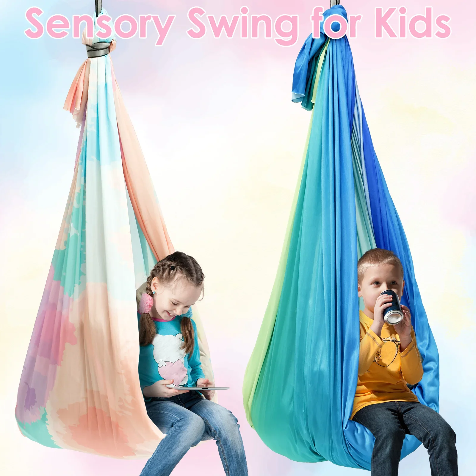 Sensory Swing Comfortable Kids - Kids Outdoor Hammock avaliação e preço