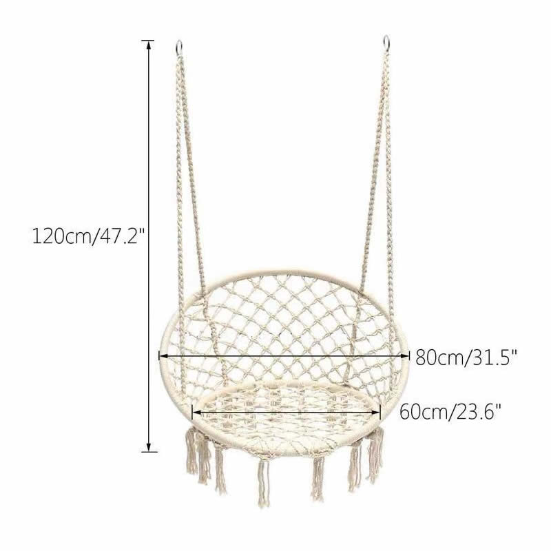2025 Nordic Garden Handmade Kn - Kids Outdoor Hammock avaliação e preço
