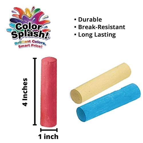 Giant Box Of Jumbo Sidewalk Ch - Chalk Outdoor Jumbo avaliação e preço