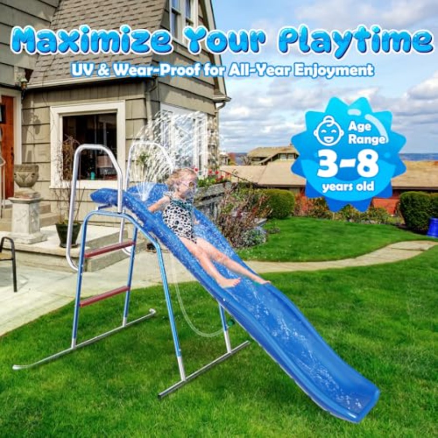 Backyard water slide for kids: - Kids Outdoor Zone avaliação e preço