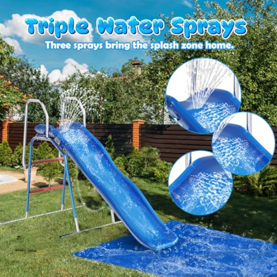 Backyard water slide for kids: - Kids Outdoor Zone avaliação e preço