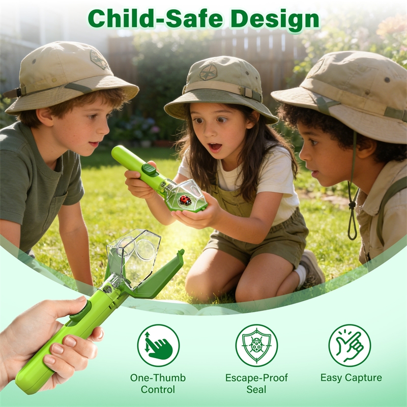 Kids Bug Catcher With 6X Magni - Kids Outdoor Adventure Kit avaliação e preço